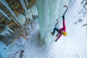 Ice climbing