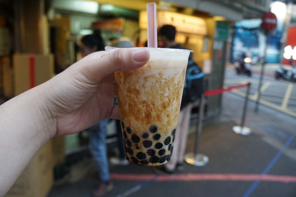 So technically this isn’t street food. But when visiting Taiwan, you definitely need to get yourself a glass of bubble tea. It consists of a tea of some kind (i.e., oolong, black or green tea), milk in some form (fresh, condensed or powdered) and sugar (optional). But the real appeal is the chewy tapioca balls, popping boba, or fruit jellies that are added to the beverage.