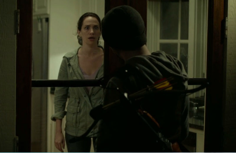 This movie has a deaf girl being stalked by someone that manages to get inside her house. That’s scary even if you can hear him coming!