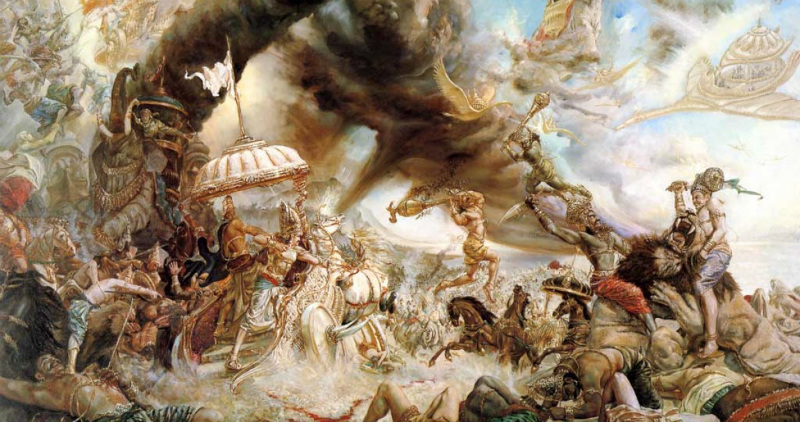 Each Yuga lasts millions of years, but the Kali Yuga we’re living in is the shortest one – 432,000 years. It is characterized by the rule of demon named Kali (not to be confused with the Goddess Kali). He feeds of war, quarrel, strife, greed, lust, and ignorance. During the Age of Kali people lose their spirituality and focus on material things only.