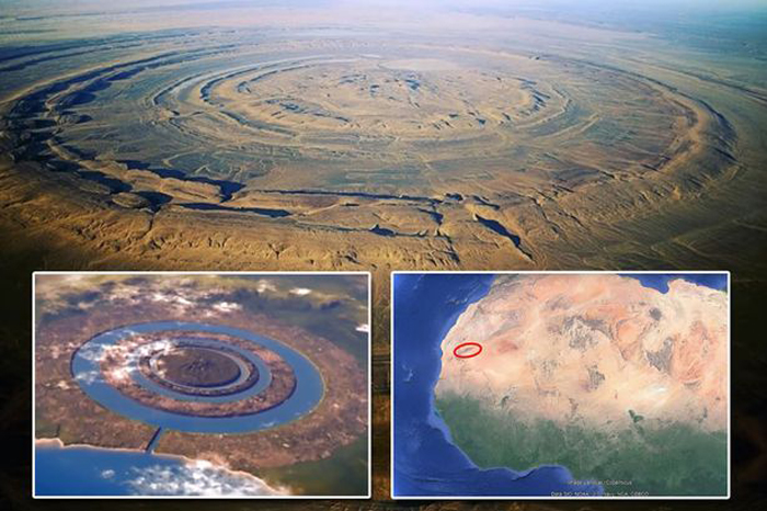 6 Bizarre Places Discovered By Satellites