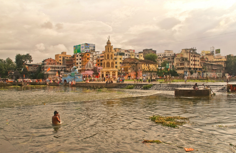 Godavari is considered to be one of the 7 holy rivers not just because it’s the second biggest. But also because of its history and cultural influence. Submerging one’s body into the waters of Godavari is believed to cleanse all sins from that person, making this river a popular pilgrimage destination.