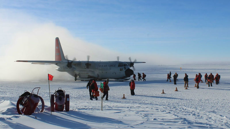 Record lows of -80°C (-176°F ) and less are pretty common here. The absolute record here is -82,8°C (-181°F) and the warmest temperature you can find in this place is around -12°C (-53.6°F).