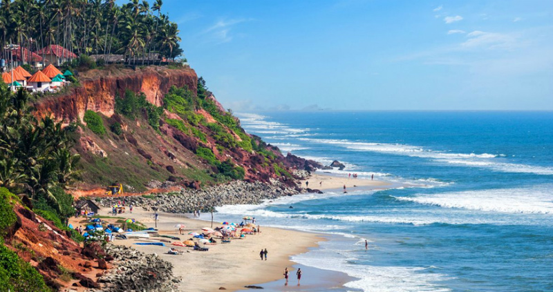If you want to get away from the crowds, scenic Varkala Beach, located roughly an hour north of Trivandrum, the capital of the state of Kerala, is the place to be. If the view from the beach isn’t enough for you, the hanging cliffs that overlook the beach offer views above the Arabian Sea. Aside from rejuvenating your body and soul through yoga, you can also give Ayurveda – the world’s oldest holiest medicine – a try!