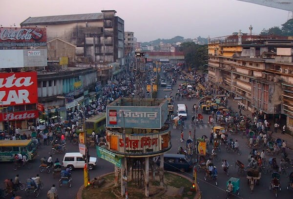Population: 3.3 million Density: 75,600/mi² While the area around Chittagong is picturesque, the city itself is extremely gloomy aside from being crowded. For more than 20 years, it was the site of heavy fighting between the indigenous people and the Bangladesh government. For what it’s worth, it used to be a major trading hub during the days of British colonialism.