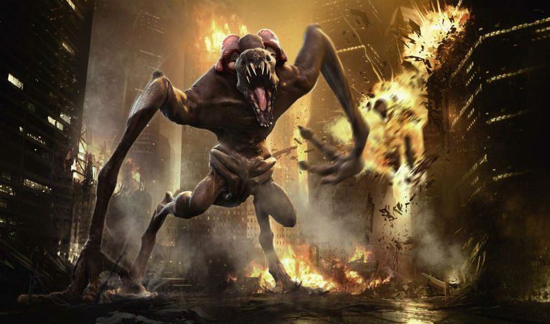 Since we’re in the monster-verse, how about that Godzilla-sized beast from… was it from space or another dimension? Eh, either way, the Cloverfield monster was barely seen in this “found footage” style movie.