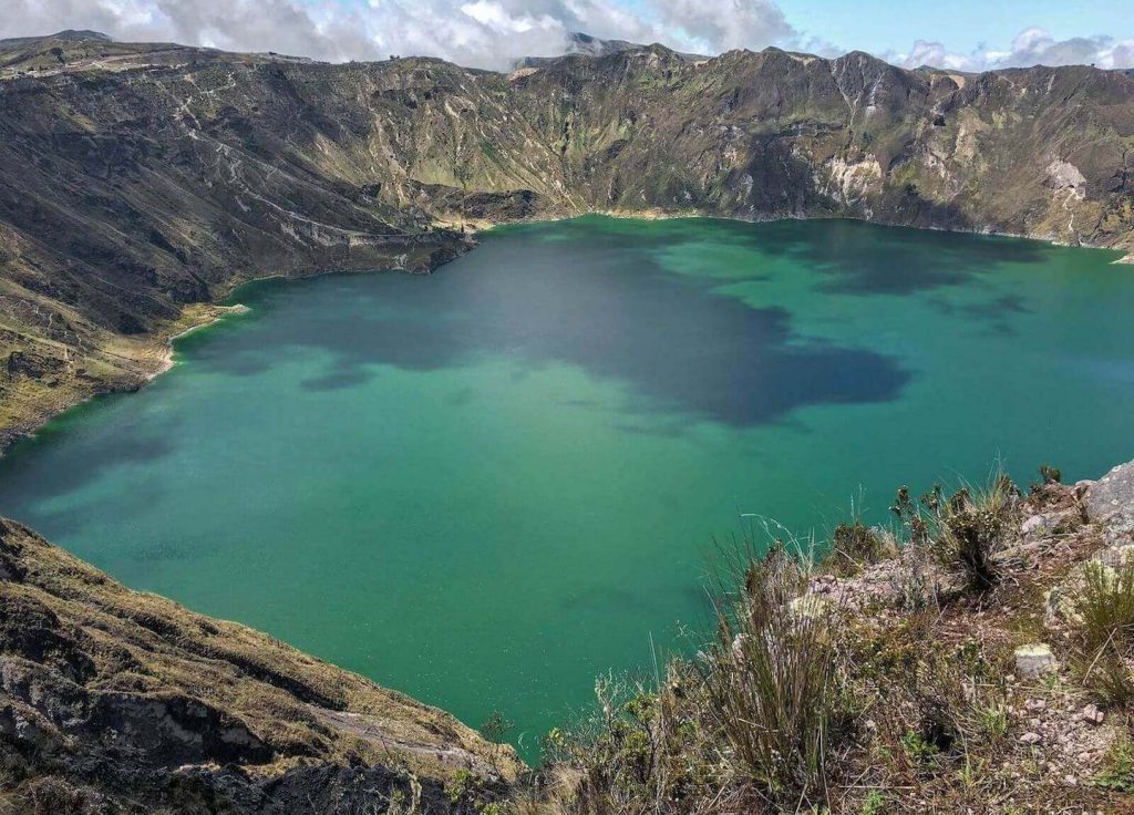 This is the oldest crater lake and it’s caused by an asteroid impact approximately half a million years ago. Give or take a few ten thousand years, of course.