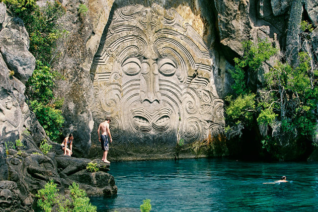 This lake was formed because of a supervolcanic eruption (like a regular volcanic eruption, but super) 26500 years ago. It has a huge surface of 616 square km, which means that it probably doesn’t really look like a lake to most people. It counts, though – and it’s a marvel of nature.