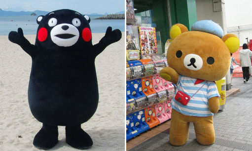 Mascots are the spirit of every organization or event it represents. Japan has a deep sense of pride and passion for everything they do, Whether it be flipping burgers or handing out flyers, the Japanese culture is centered around showing respect and generosity. So you can expect to find a mascot for literally every company, event, or organization. Mascots draw appeal to customers, give information to visitors, and inspire youth to recycle overall do the right thing. To truly find Japan you must become lost, and a cute bear pointing you towards the nearest transit map may help guide you along the way.